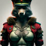 Red wolf soldier