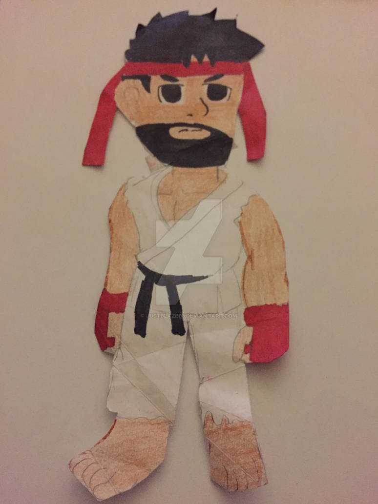 Bearded Ryu by Justblaze03 on DeviantArt