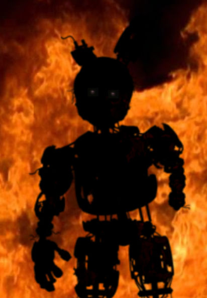 Springtrap burning by wjhsgshhs on DeviantArt
