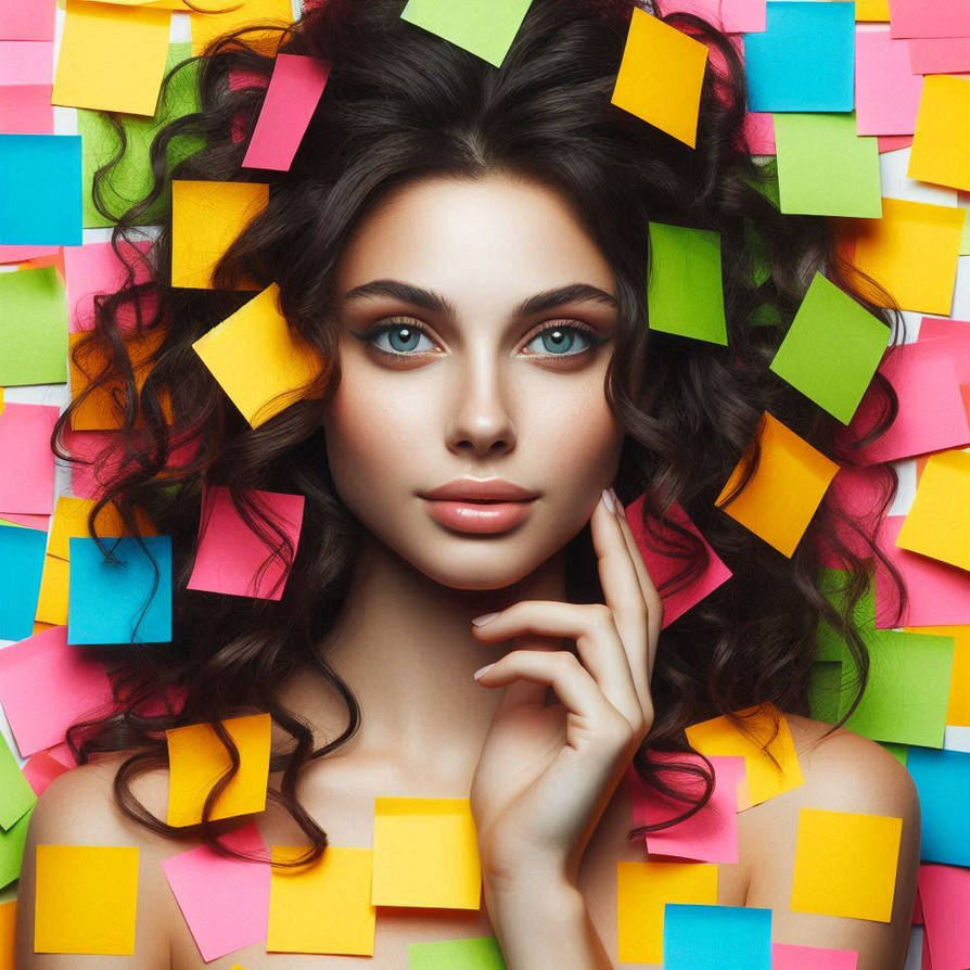 Model Sticky Notes Sticky Notes Model by AkkiDesigner on DeviantArt