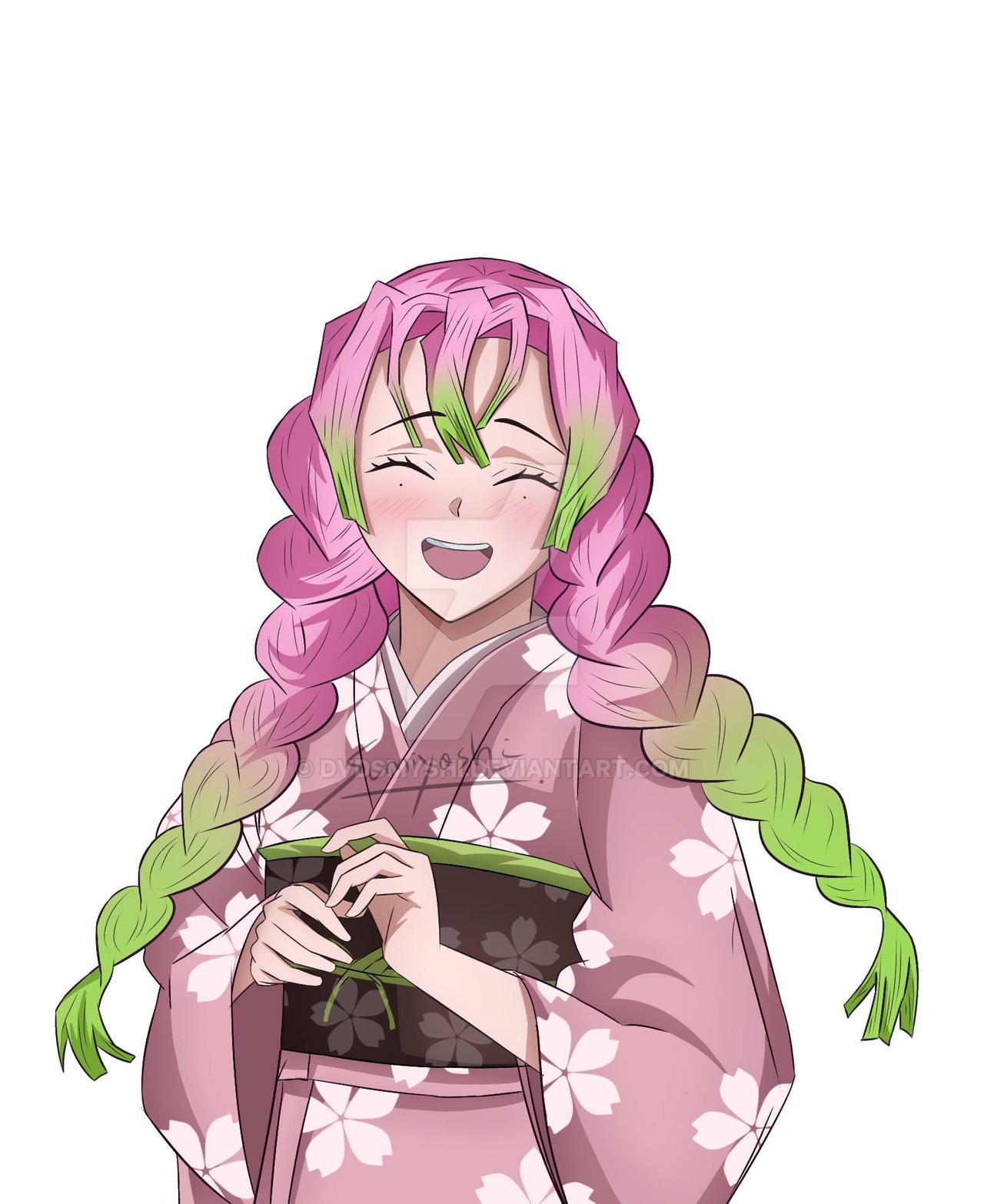 Kanroji Mitsuri fanart by dvdsmyshi on DeviantArt