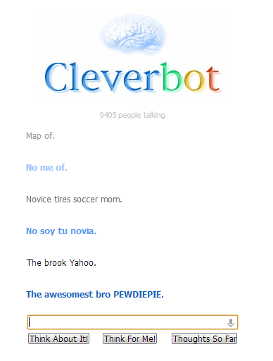 OMG CLEVERBOT