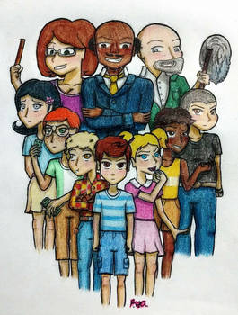 One hell of a Kindergarten - Kindergarten Fanart