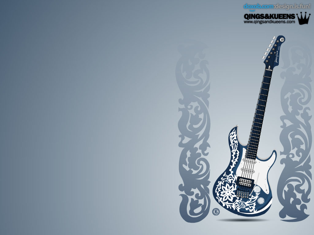 Wallpaper - Guitar Skin Design