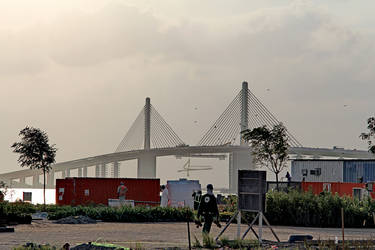 Hodariyat Bridge Abu Dhabi by ameriprestige