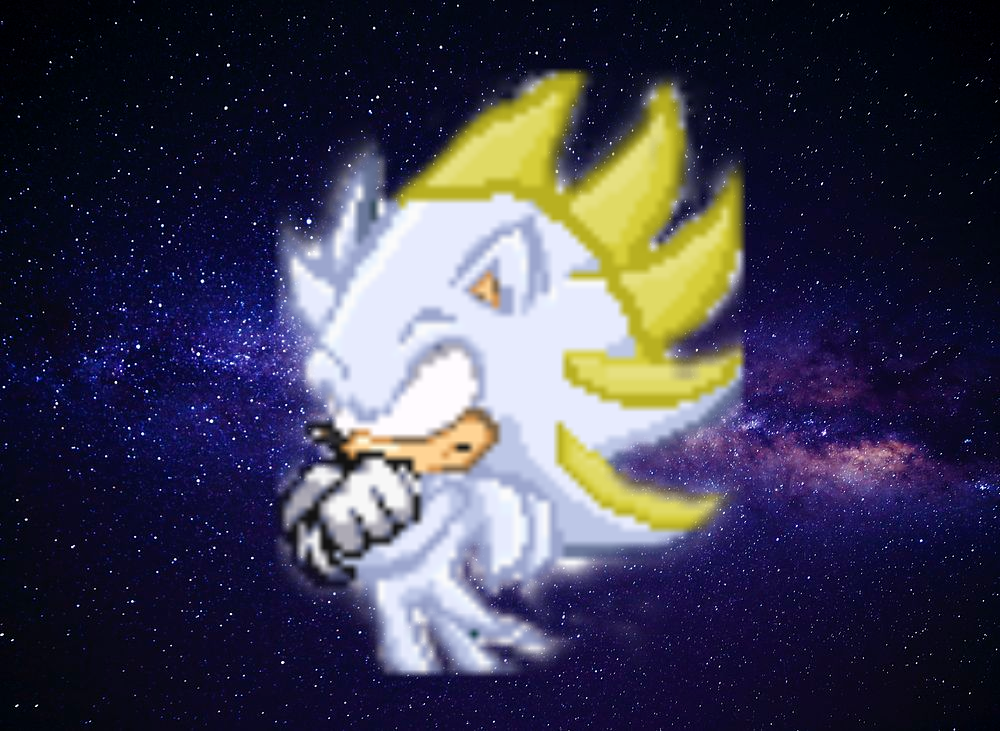 True hyper shadic en el espacio by cosmicdarksonic on DeviantArt