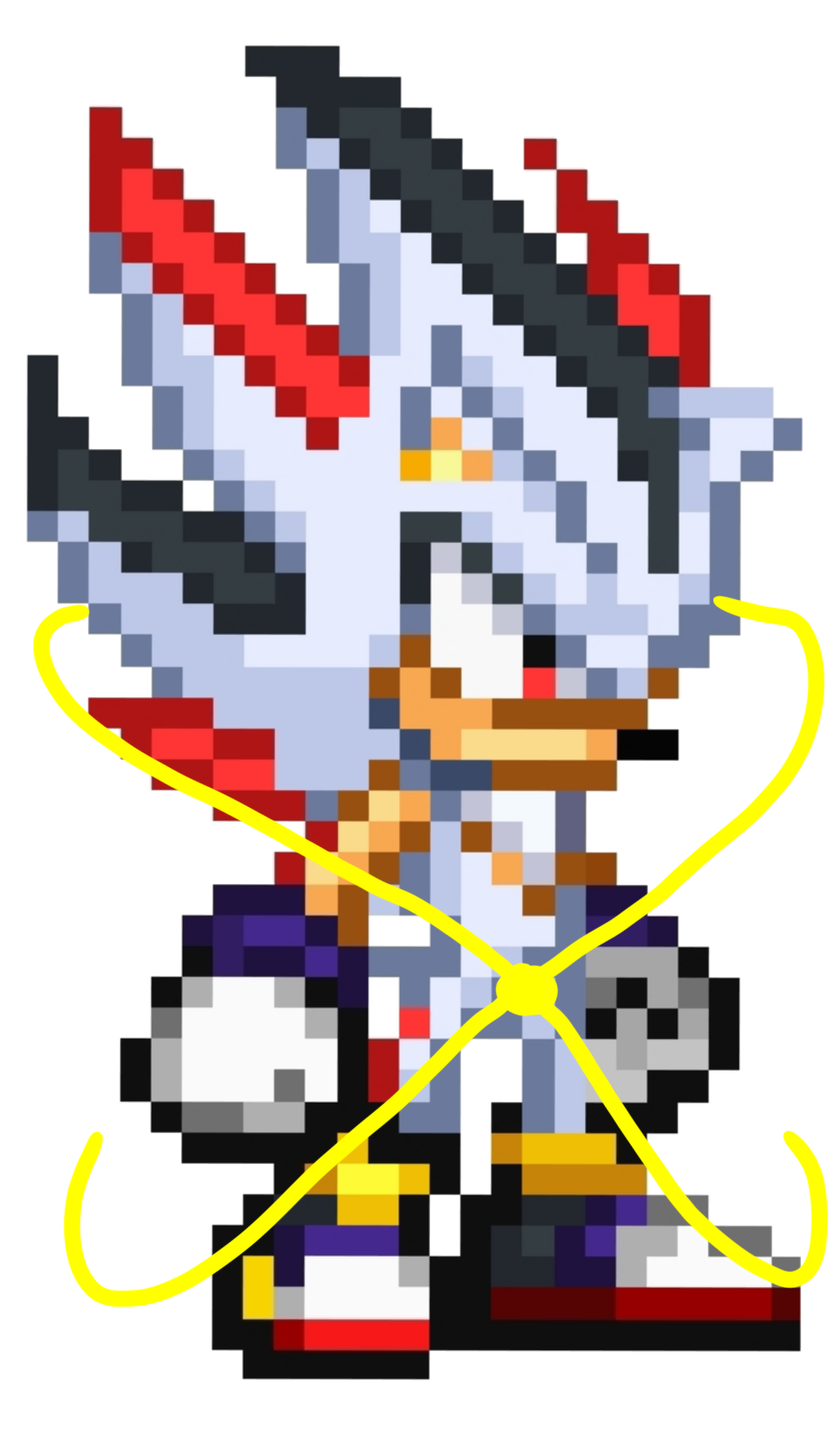 Ultra hyper Shadnic by cosmicdarksonic on DeviantArt