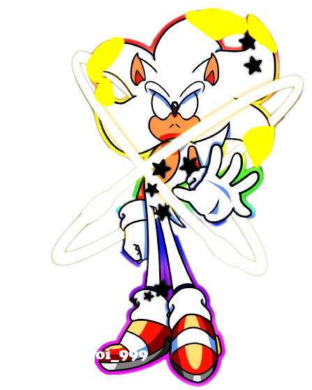 True hyper ultra sonic sin fondo by cosmicdarksonic on DeviantArt