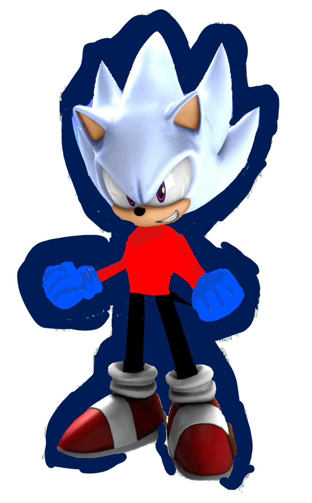 Hyper Sonuc by cosmicdarksonic on DeviantArt