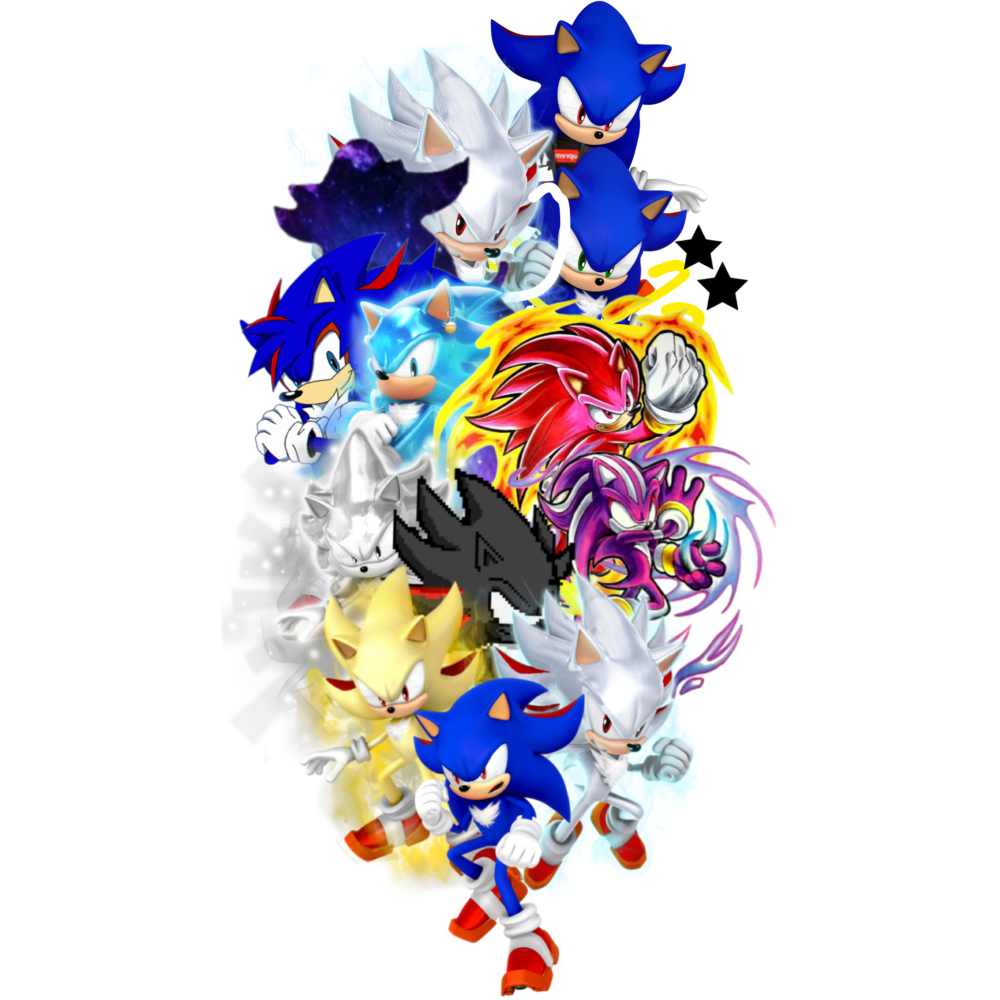 All forms shadic by cosmicdarksonic on DeviantArt