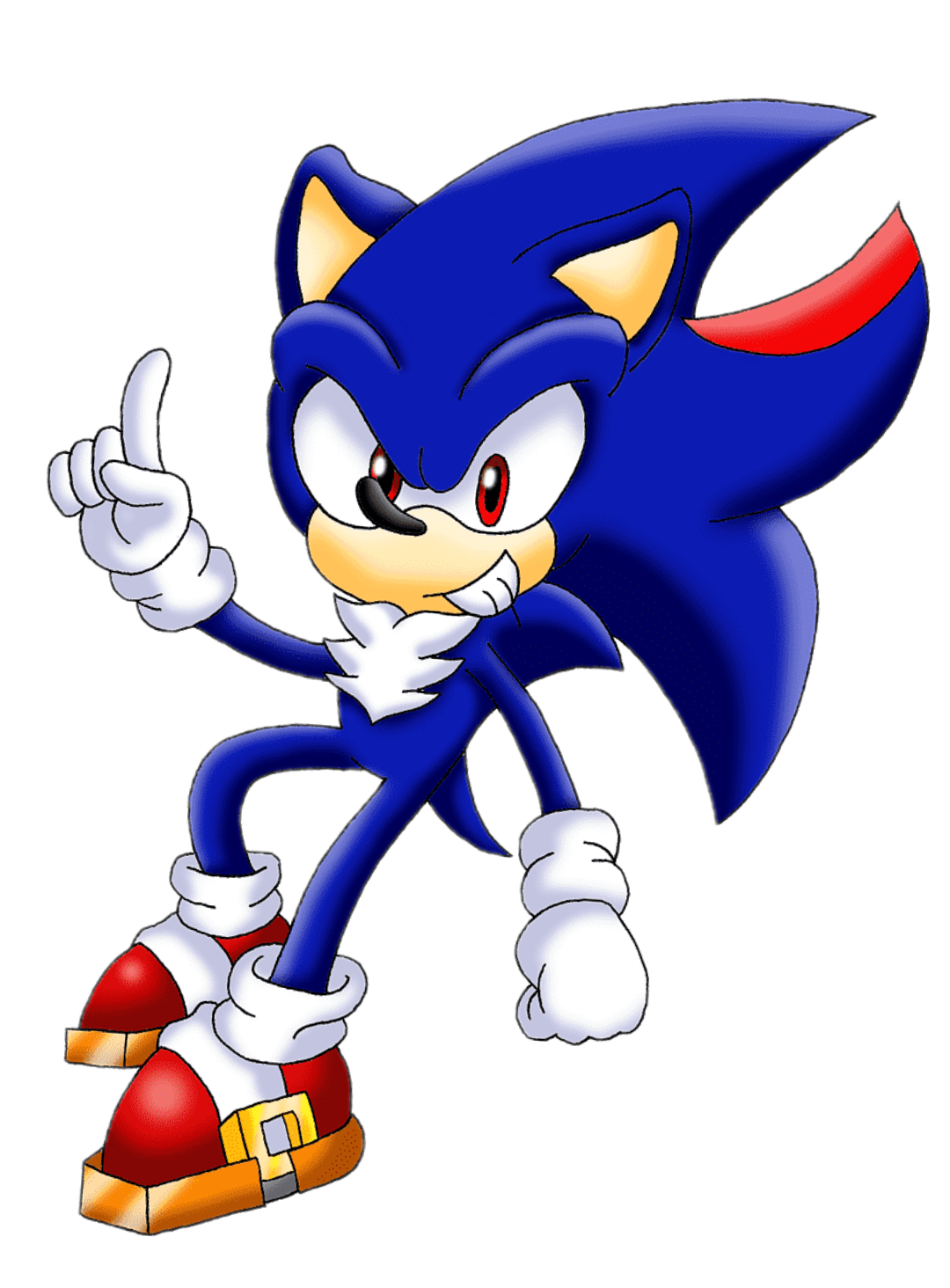 Classic shadic by cosmicdarksonic on DeviantArt