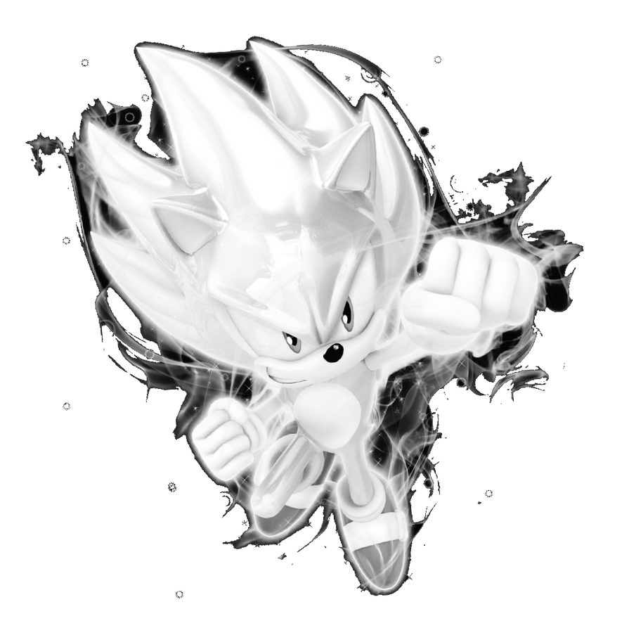 Hyper sonic full power by cosmicdarksonic on DeviantArt