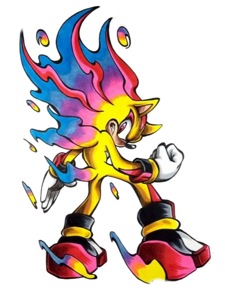 Super Burning Shadow by cosmicdarksonic on DeviantArt