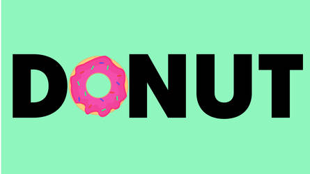 Delicious Donut- Typography