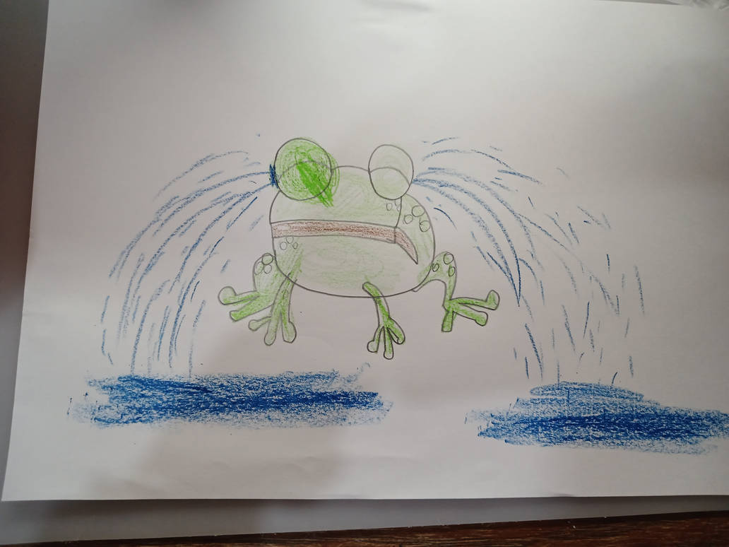 Cryign Frog Blogou the frog crying by gefenbe on DeviantArt