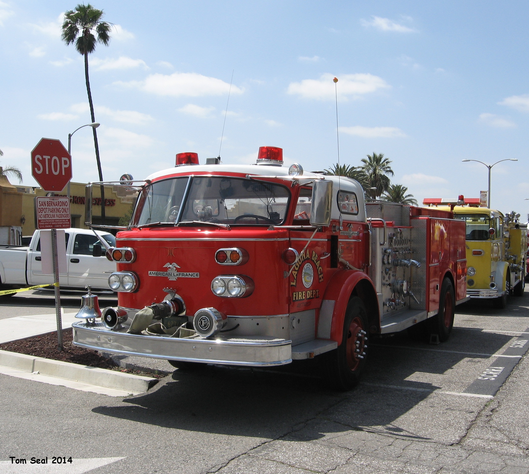 American Lafrance Fire engine Laguna Beach