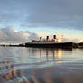 Queen Mary after the storm 