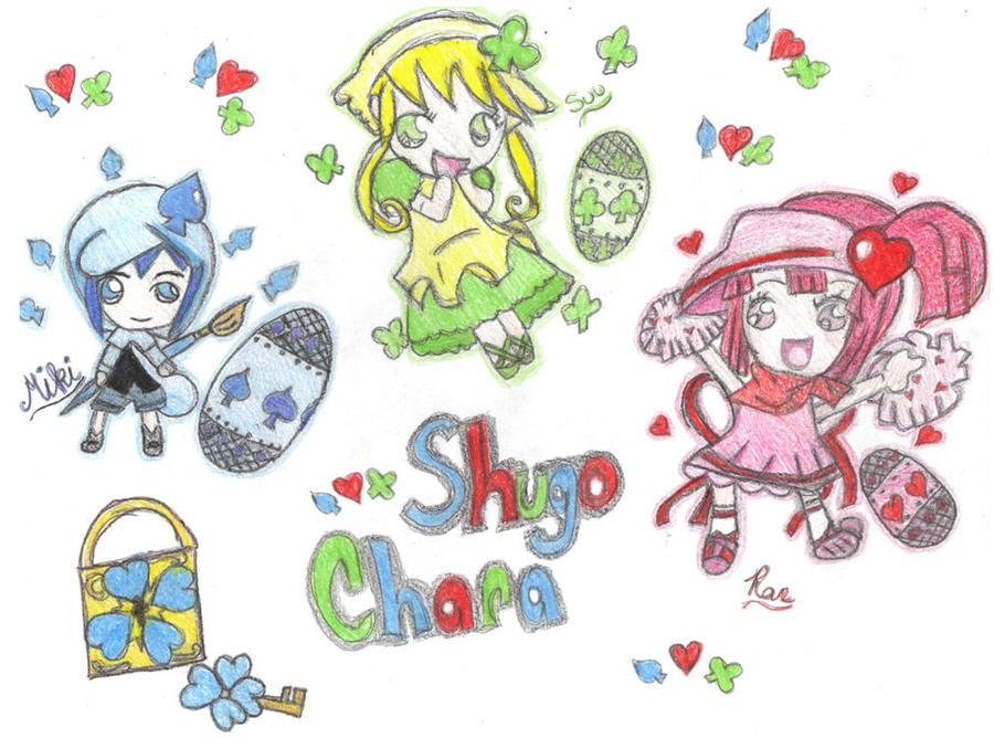 Miki,Ran,and Su by xLilAmayax on DeviantArt