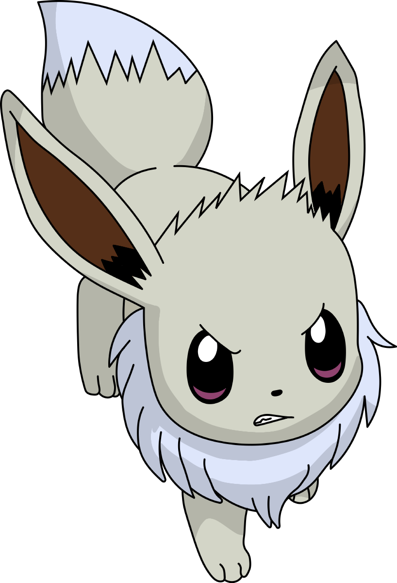 Shiny Eevee (DP Sprite) by Lazoofficial on DeviantArt