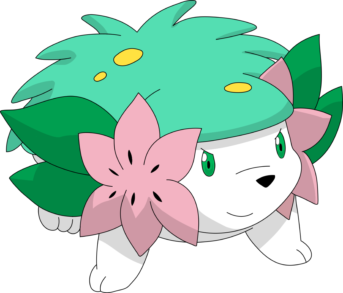 Shiny Shaymin by AngelRoseStar on DeviantArt