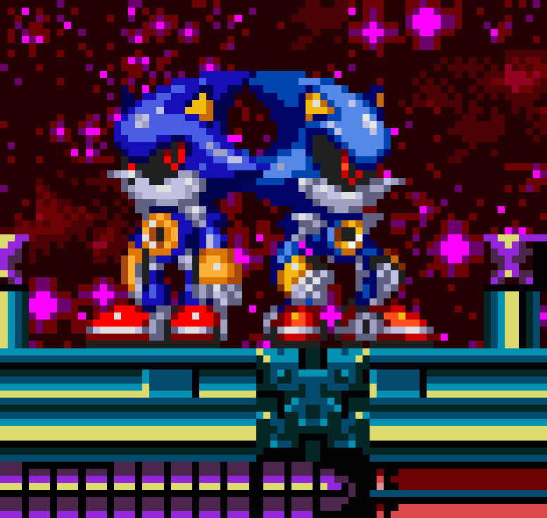 When you realize that Sonic Generations' Classic Metal Sonic is