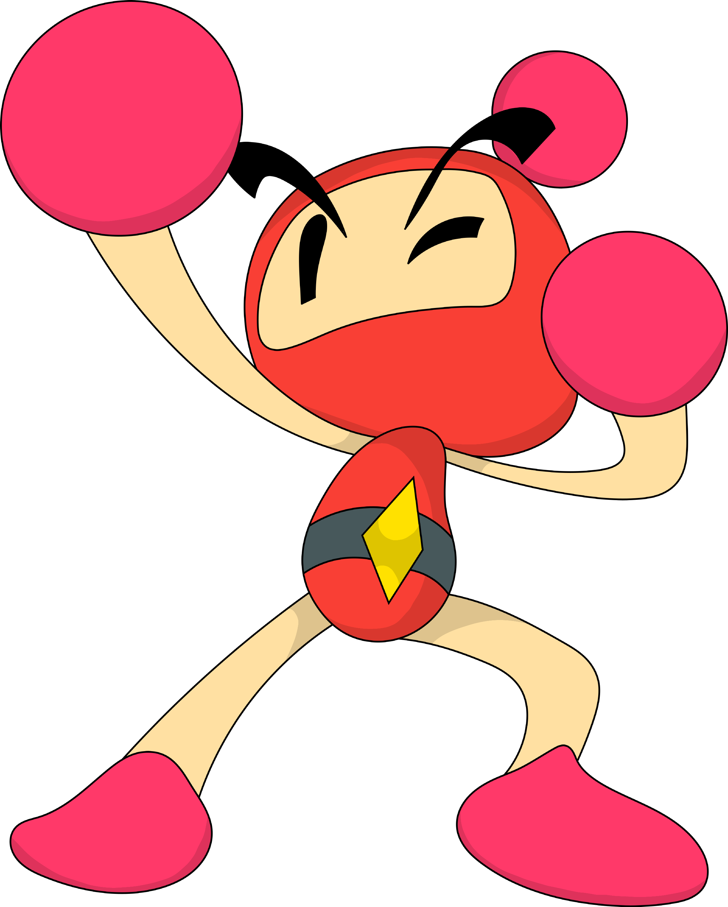 Chibi Super Bomberman R.U.S.H. ~ by The-Brunette-Amitie on DeviantArt