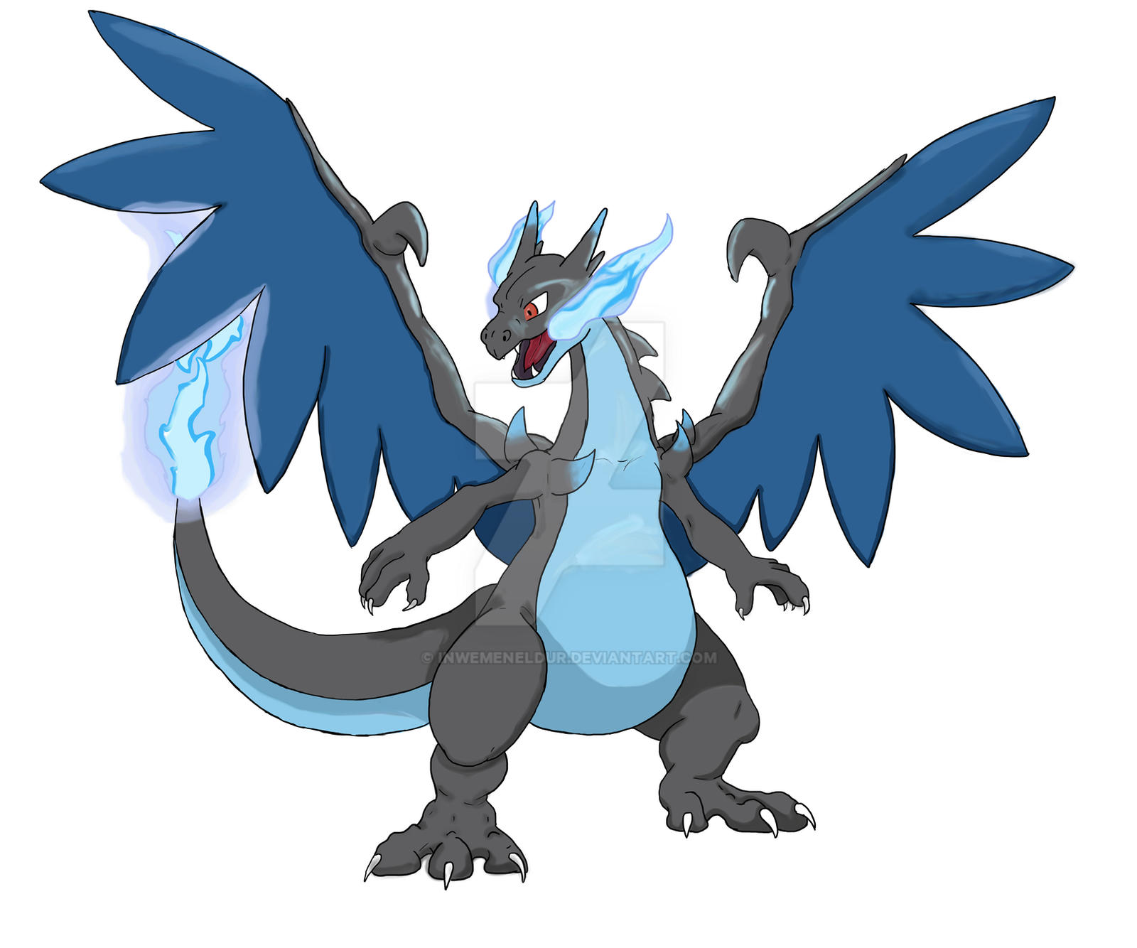 Mega Charizard X By InweMeneldur On DeviantArt mega-charizard-x-by-inwemeneldur-on-deviantart