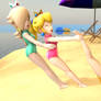 Daisy Stuck in the Sand