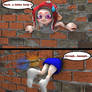 Rose Stuck in a Wall