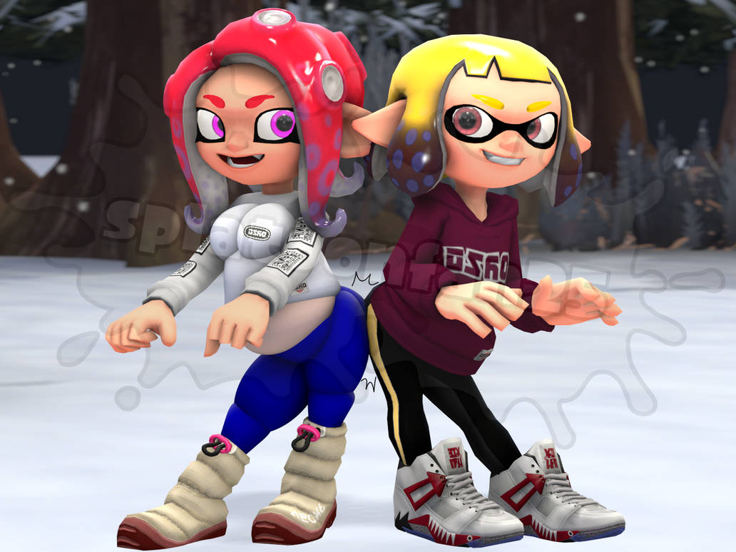 Hip Bump! by splatoonfan25 on DeviantArt