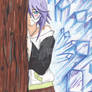 Mizore hiding.. looking for a lover