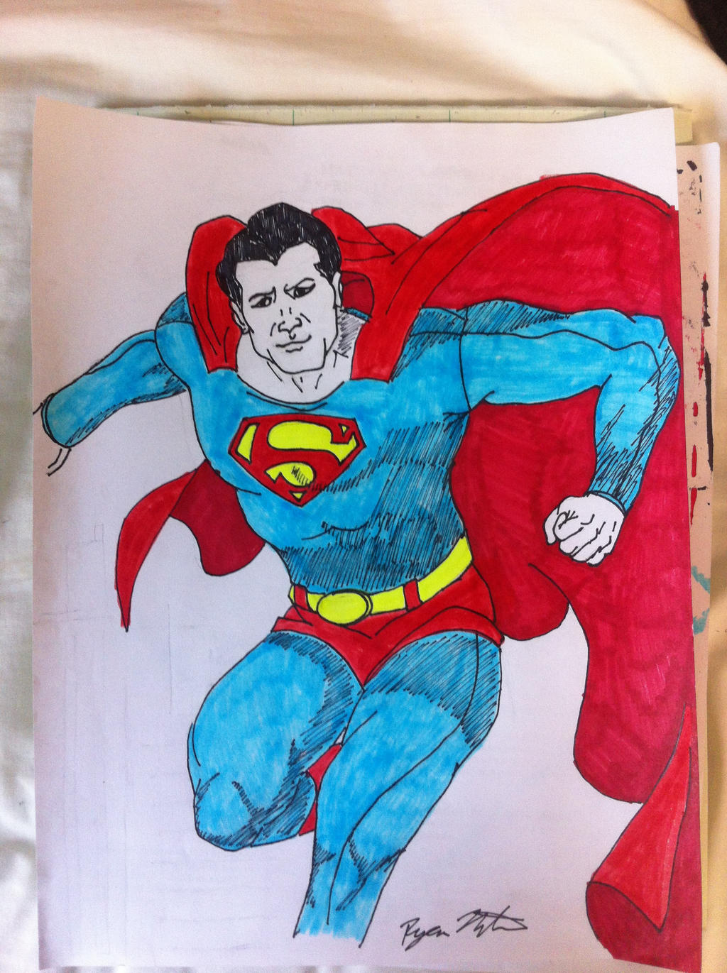 George Reeves Colorized George Reeves Superman by RNortonTiger on DeviantArt