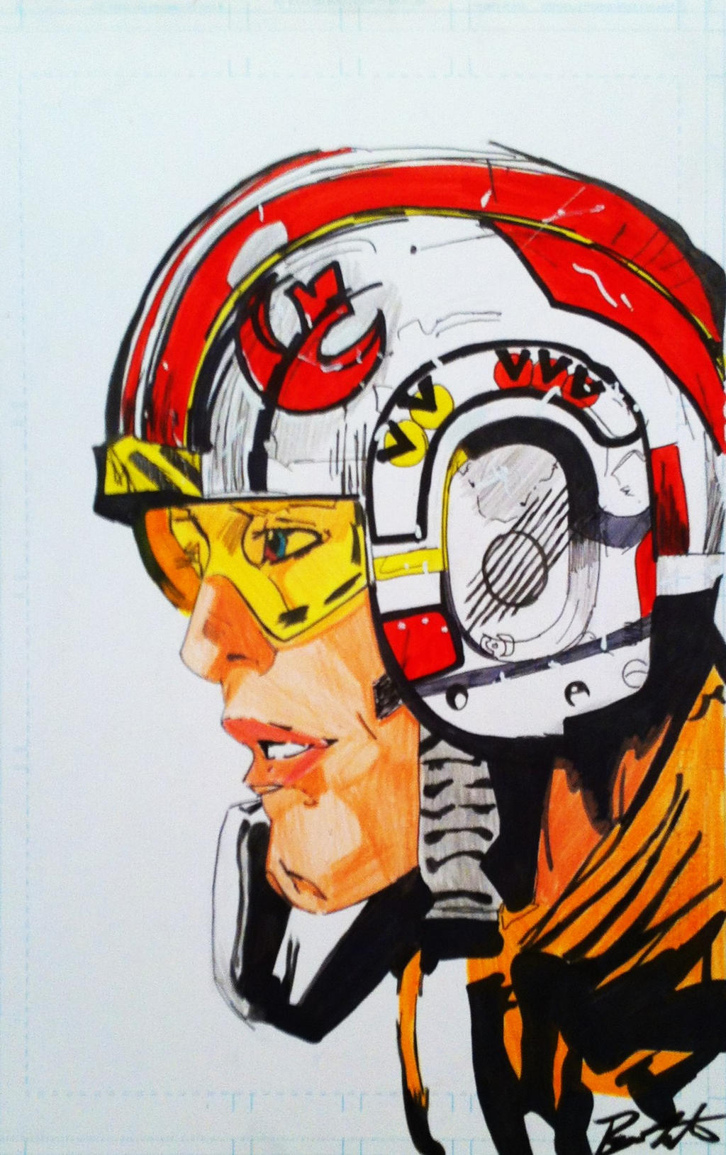 Pilot Luke Skywalker