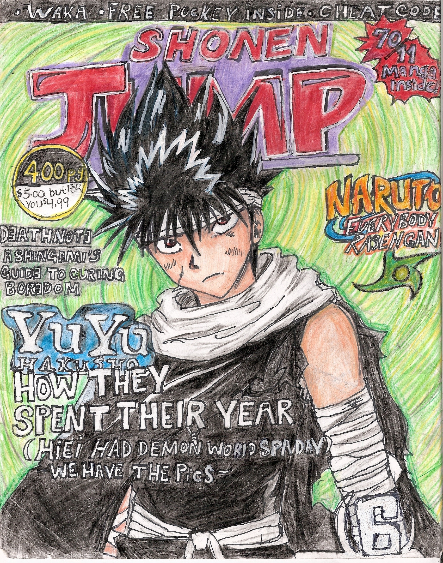 shonen jump contest cover