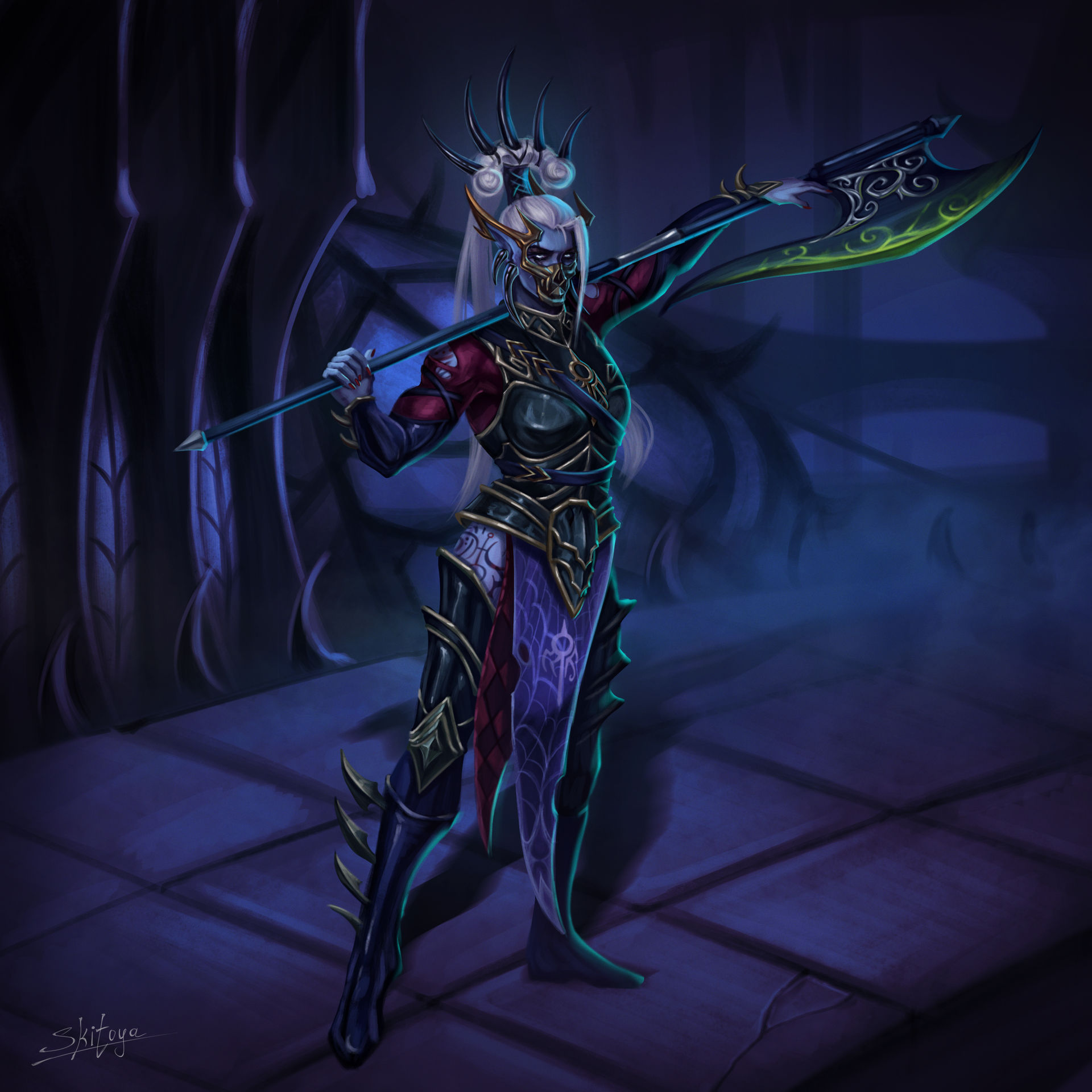 Drow End Drow 4 by Skitoya on DeviantArt