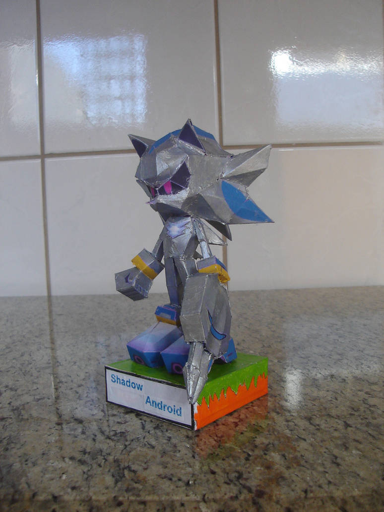 Shadow Android papercraft by augustelos on DeviantArt