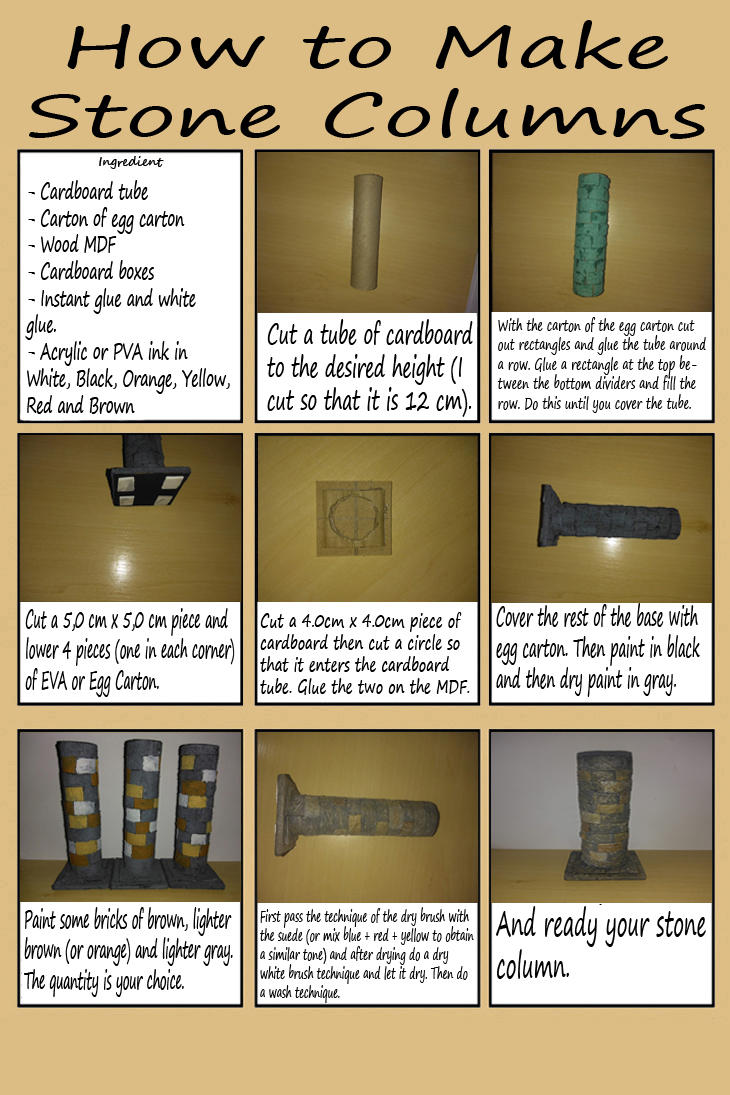 How to make Stone Columns by augustelos on DeviantArt