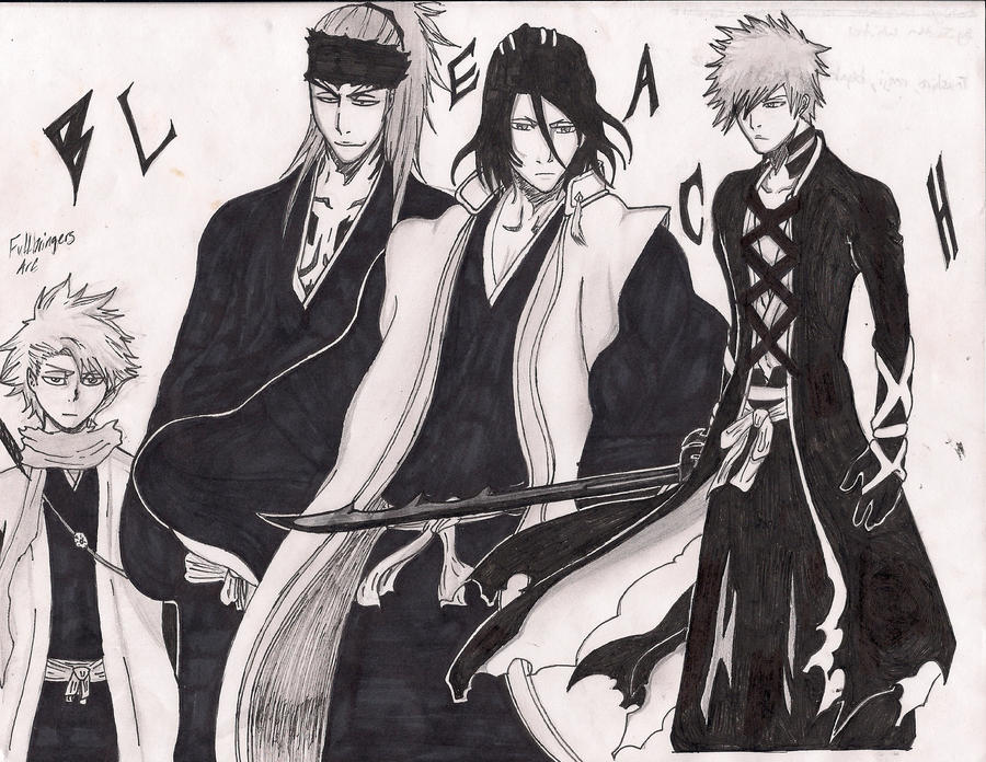 Bleach fanmade poster by ichigovshitugaya on DeviantArt
