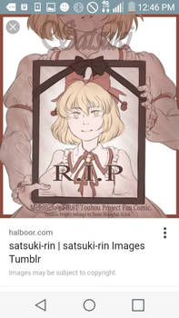 Satsuki rin is dead I miss Rin Satsuki was ZUN