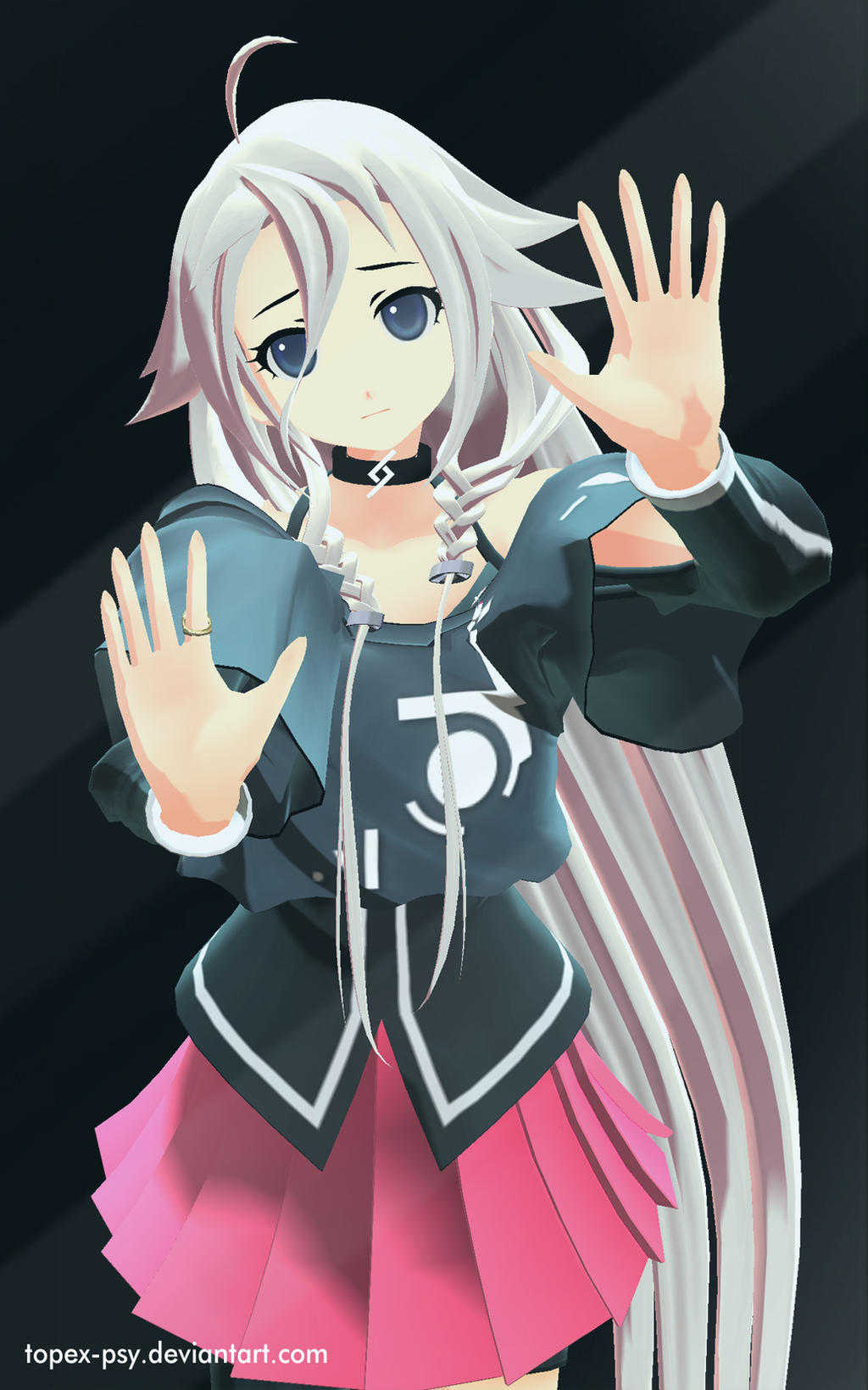 Mmd Ia Vocaloid Let Me Out Android Wallpaper By Topex Psy On Deviantart