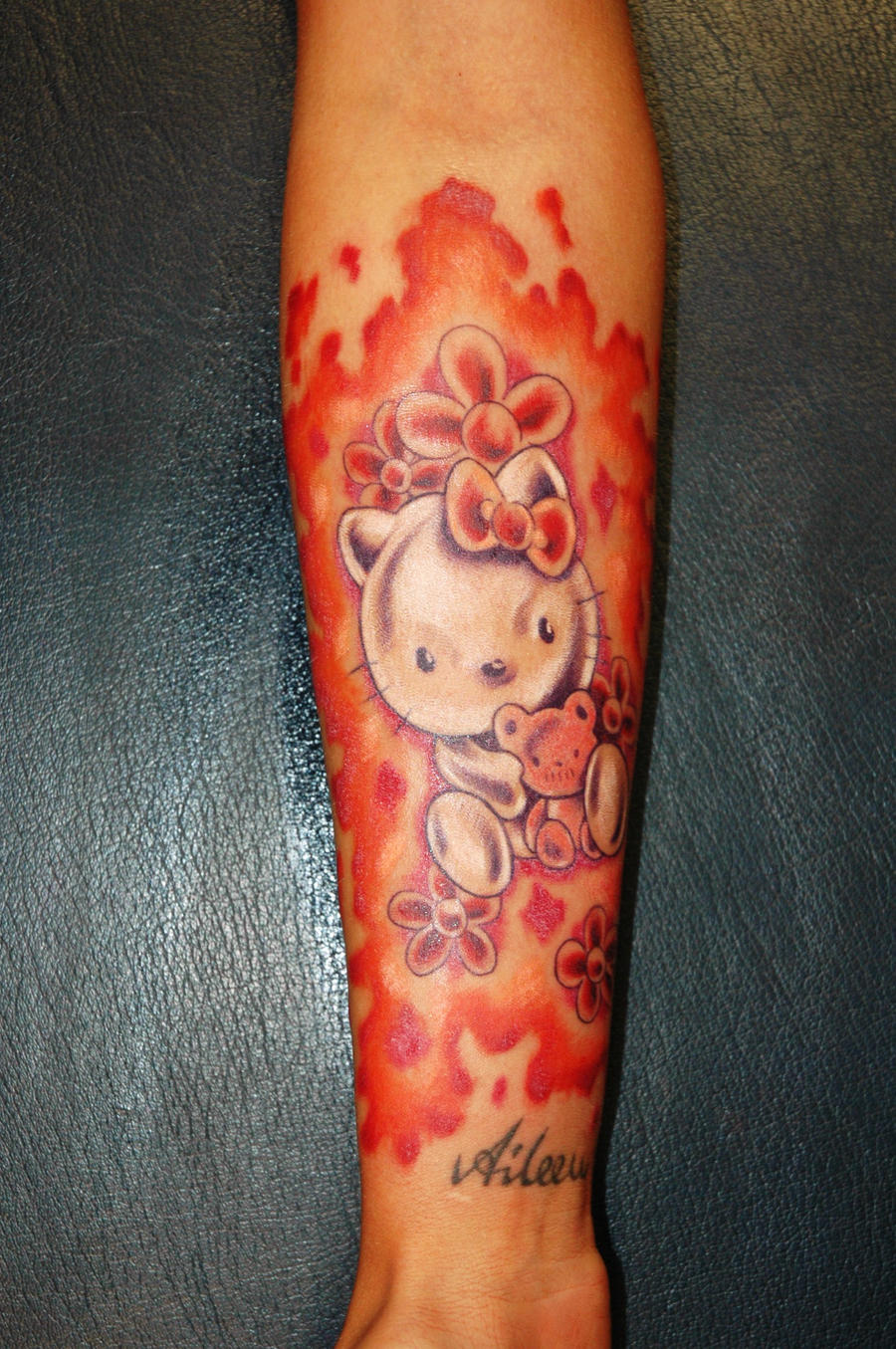 hello kitty tattoo