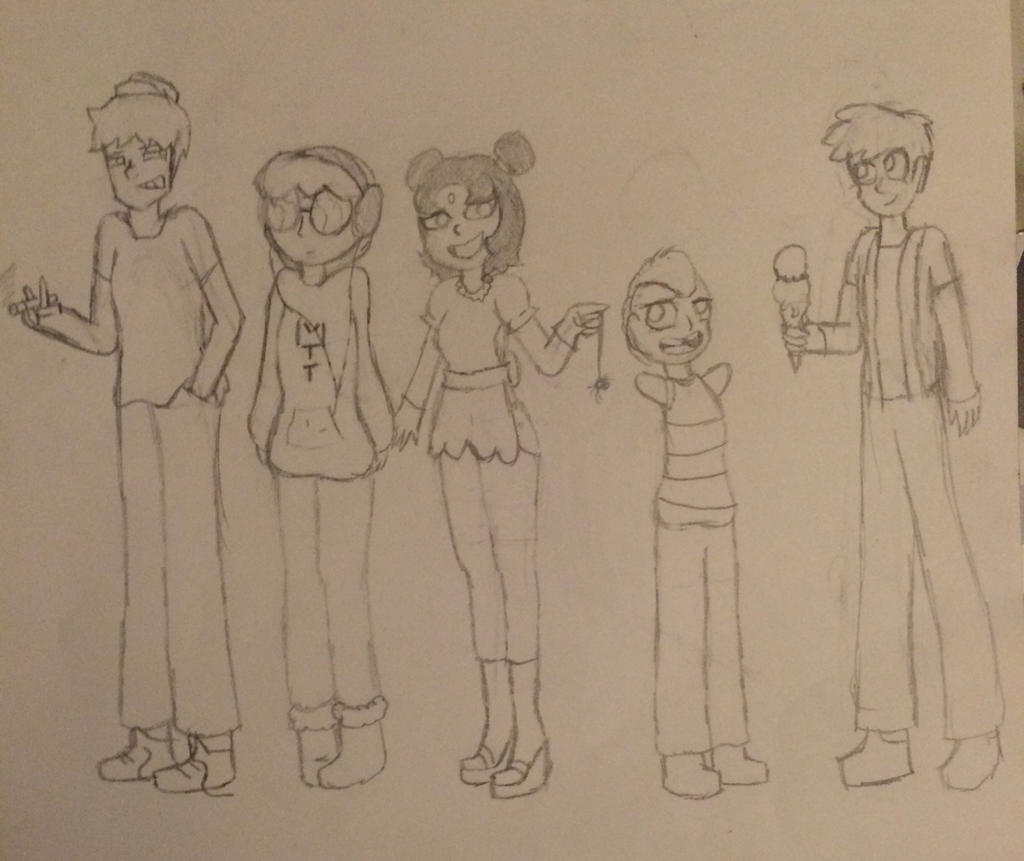 Human Tale Humantale characters by pallet-pride on DeviantArt