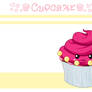 Pink cupcake wallpaper