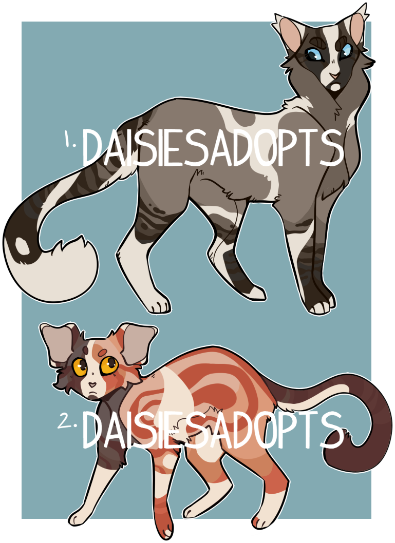 Warrior cats adopts CLOSED by Lynnadrity on DeviantArt