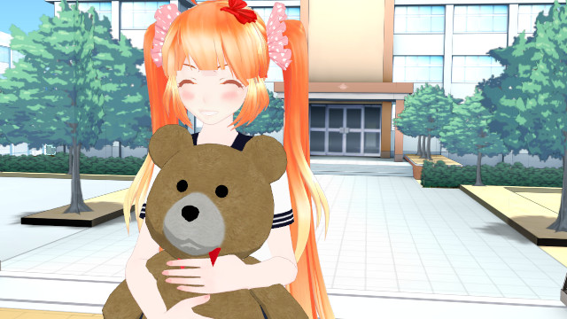 Yandere Simulator (Osana Najimi) Teddy Hug