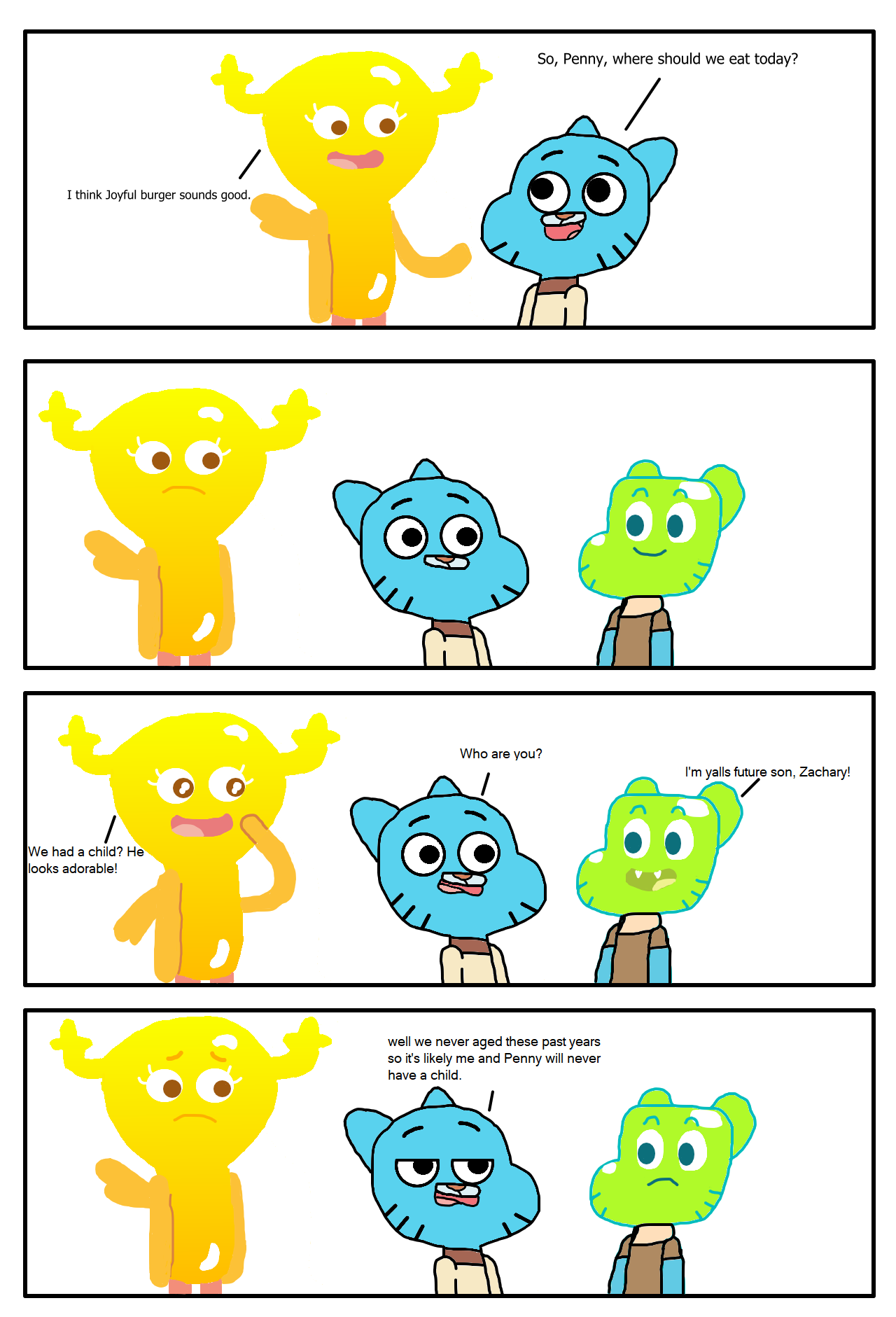 Gumball And Penny Meet Their Son By Adam1258 On DeviantArt gumball-and-penny-meet-their-son-by-adam1258-on-deviantart