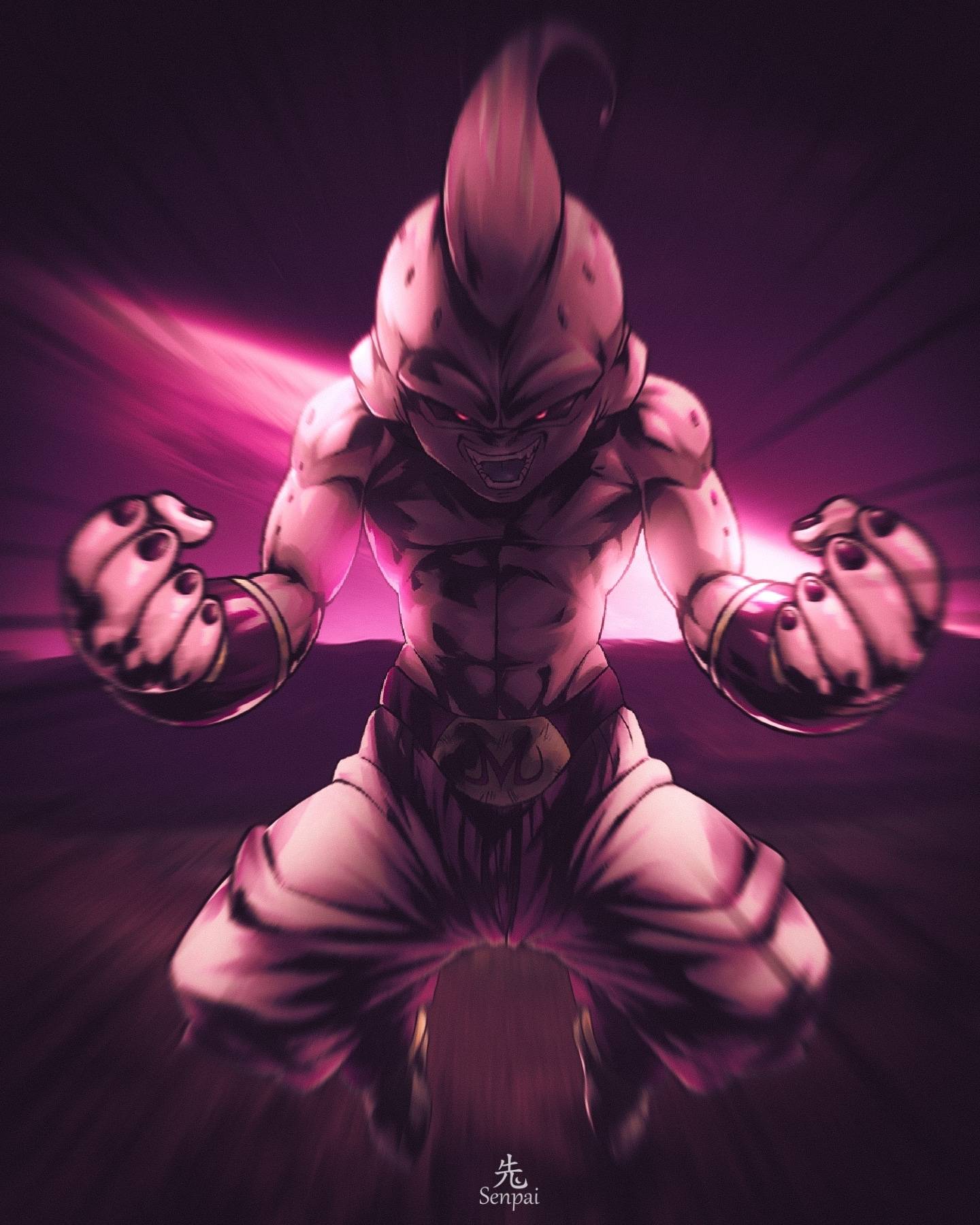 Majin boo - Dragon Ball by Sennpaiarts on DeviantArt