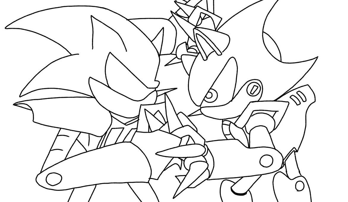 Sonic vs Silver vs Shadow Coloring Pages/Mendum - Beyond (feat