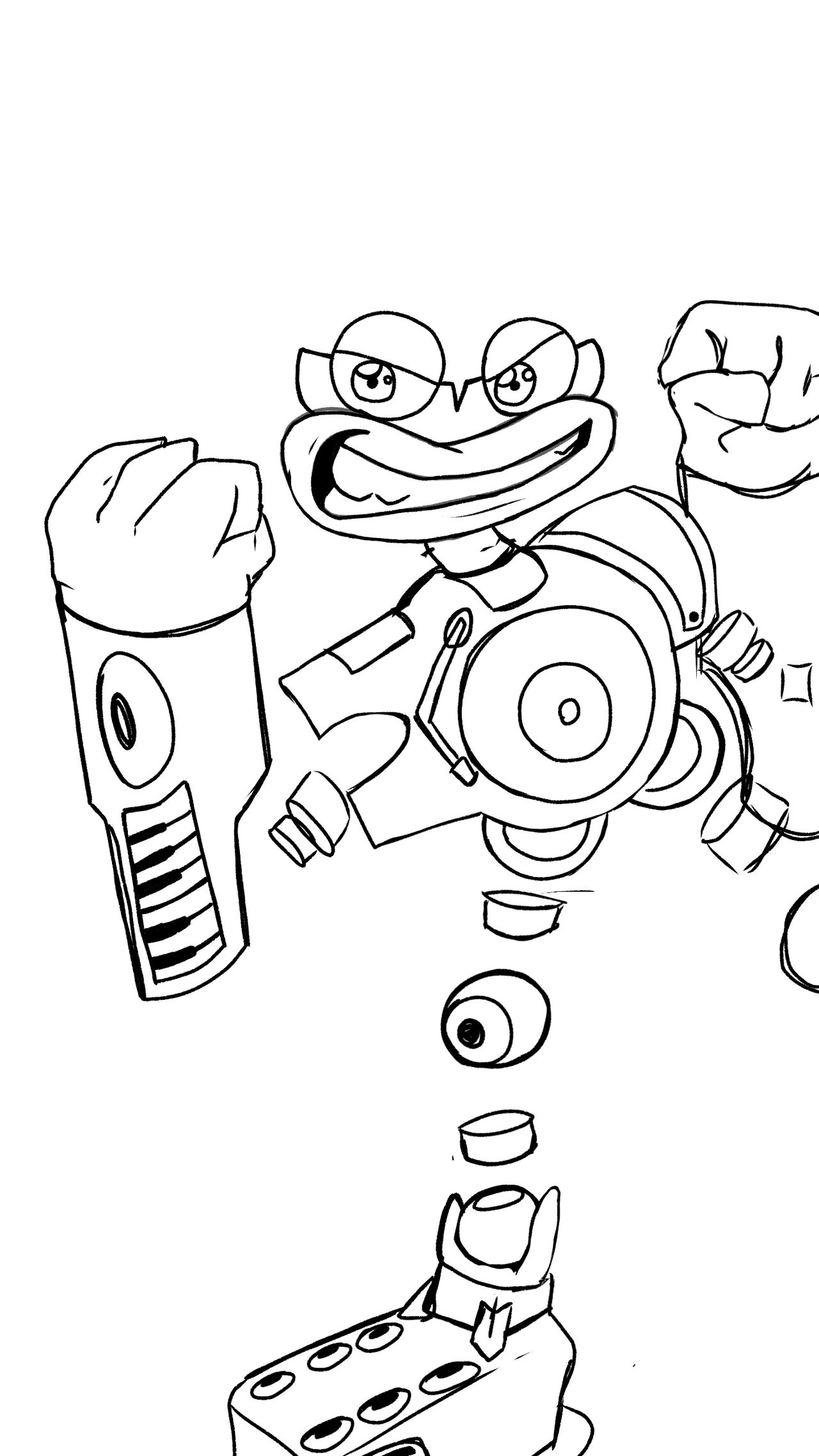 Explore the World of Wubbox with Engaging Coloring Pages
