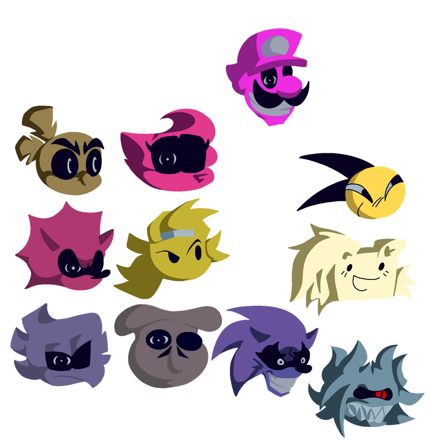 All stars by SupendusArchivesAKDA on DeviantArt